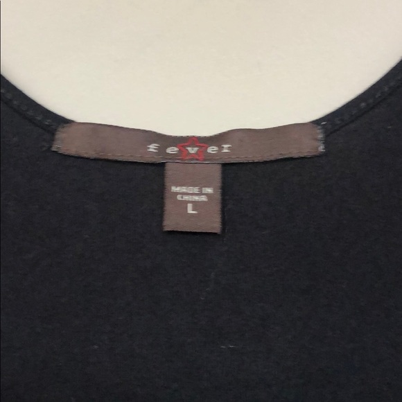 Black Ruffle Blouse Tank - Picture 3 of 3